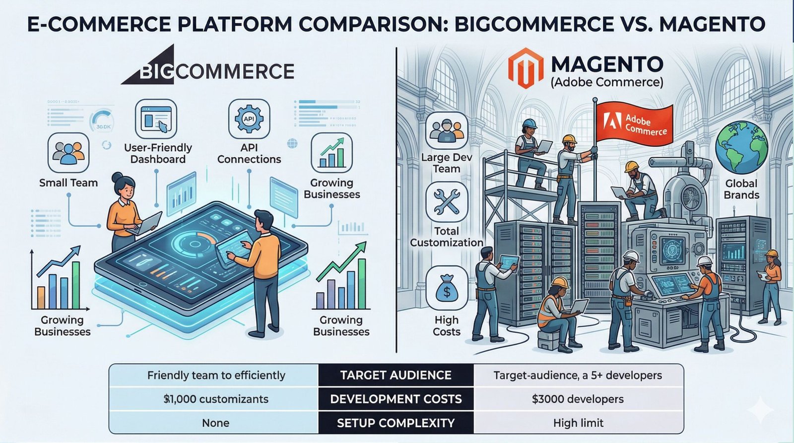 BigCommerce vs Magento