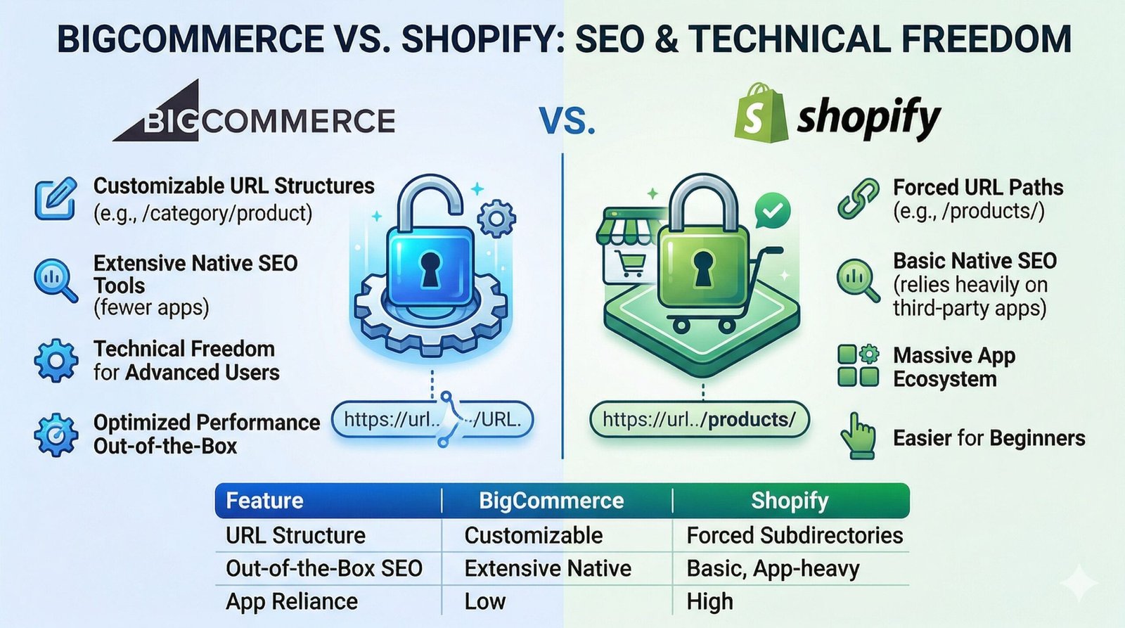 BigCommerce vs Shopify