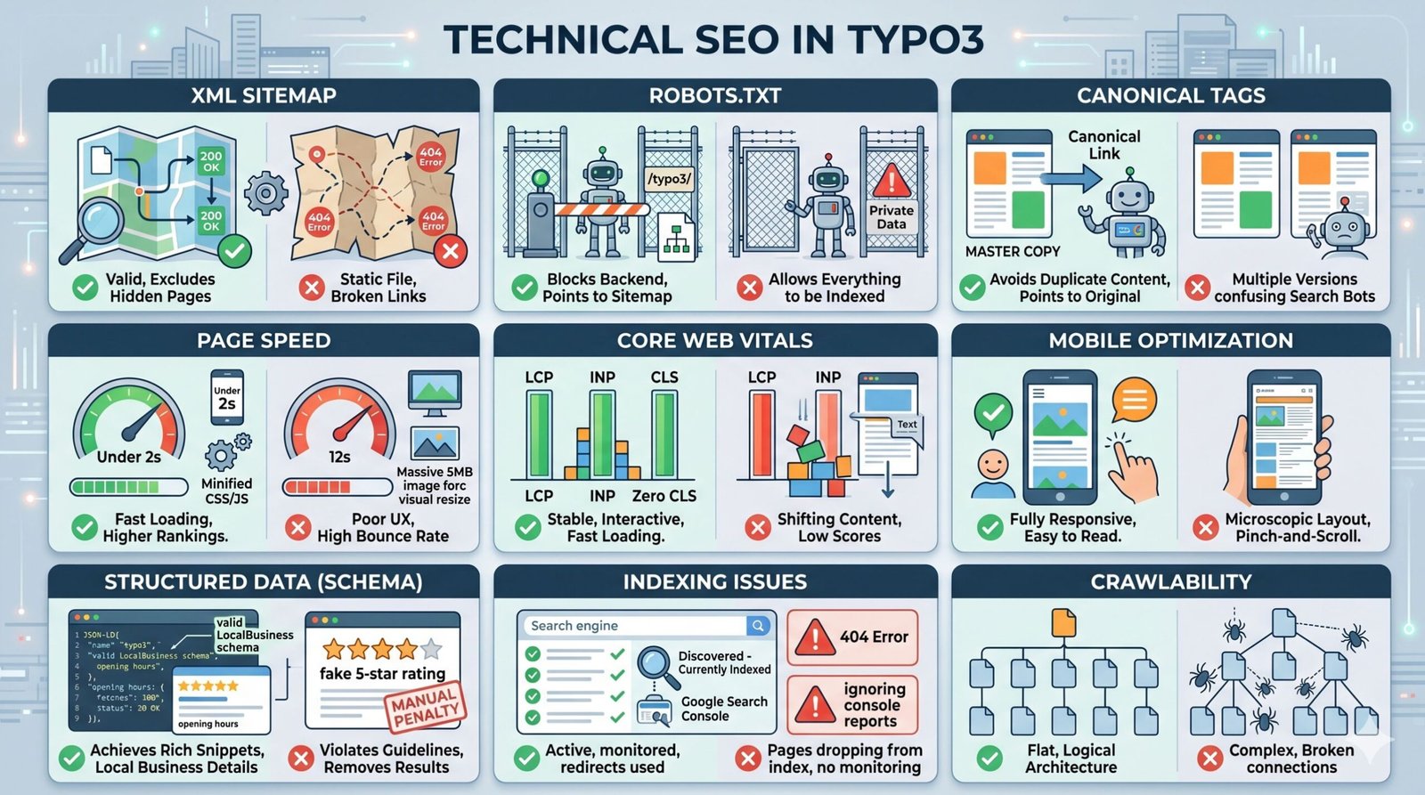 Technical SEO in TYPO3