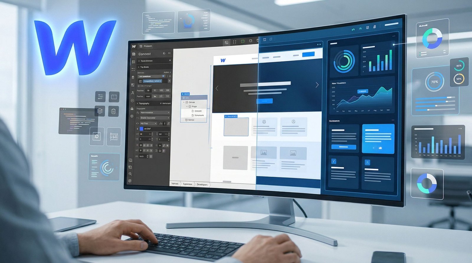 Webflow CMS Dashboard